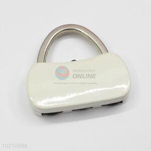 White Color Mini 3 Digits Number Password Code Lock