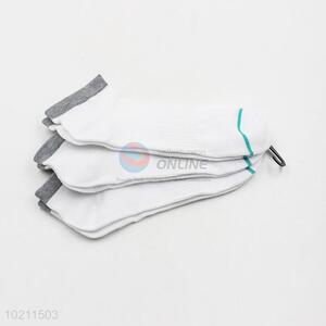 Wholesale Factory Price White Short Socks