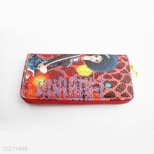 Wholesale Girl Design PU Purse&Wallet with Polyester Zipper for Sale