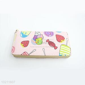 New Design Canvas Purse&Wallet with Polyester Zipper for Sale