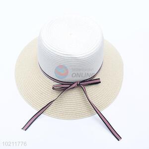 Custom Women Beach Straw Boater Hat