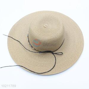 Wide Brim Summer Straw Hats For Women