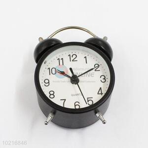 Top quality low price black alarm clock