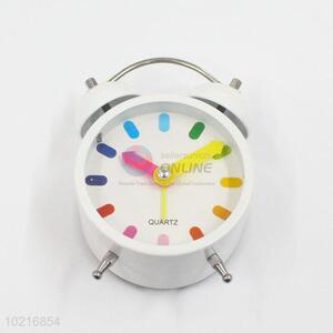 Newly best popular style white alarm clock