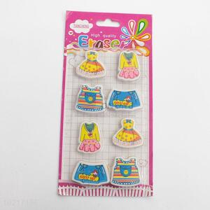 Promotional School Wholesale Cute Cloth Shape Eraser