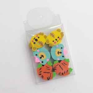 Funny Expression Animal Cheap Eraser