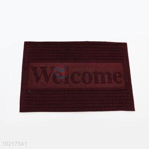 Wholesale Nice Welcome Sign PP Floor Mat for Home Use