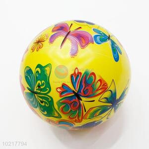 Best Selling Inflatable Toy Ball with Butterflies Pattern