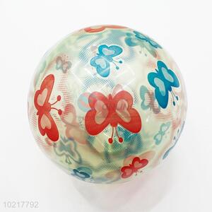 Hot Sale Inflatable Toy Ball with Butterflies Pattern