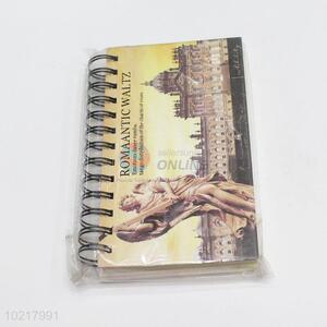 Wholesale Sculpture and Building Pattern Office Stationery Softcover Notebook