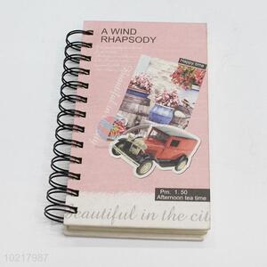 High Quality Pink Color Office and School Stationery Hardcover Notebook