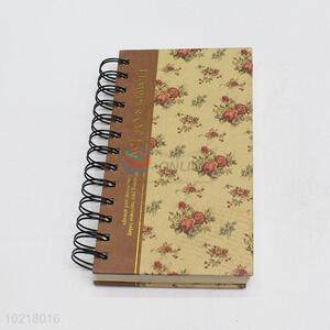 High Quality Cheap Notebook/Memo Pad Flower Printed Notebook