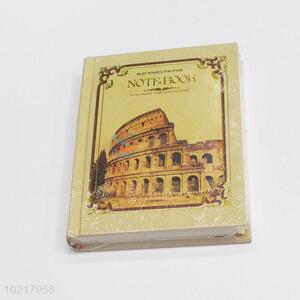 Portable Vintage Pattern Rome Colosseum Pattern Paper Cover Notebook