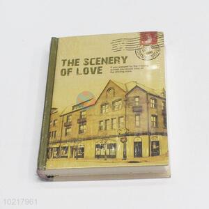 Classical Low Price Gift Notebook/Vintage Building Notebook