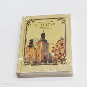 Latest Design Vintage Castle Building Pattern Notebook Office Notebook