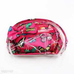 Cute design custom printed toiletry bag cosmetic bag