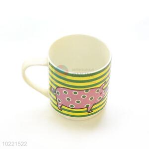 Hot Sale Cute Pig Pattern Ceramic Cup Tea Cup