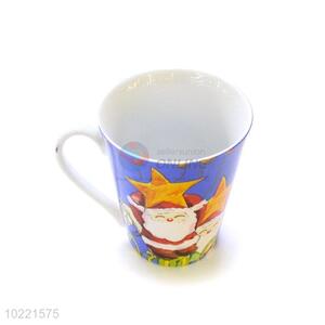 Fashion Cartoon Father Christmas Pattern Ceramic Cup