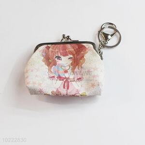 Cute Girls Pattern Coin Purse for Young Ladies