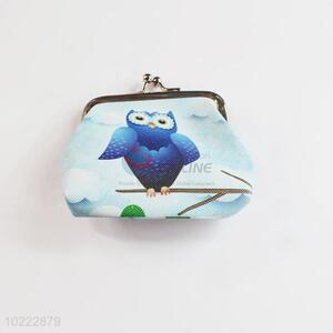 Fancy Owl Printed Coin Purse