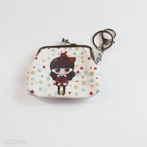 Lovely travel pvc printing coin purse