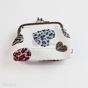 Latest Design Mini Heart Pattern Coin Purse