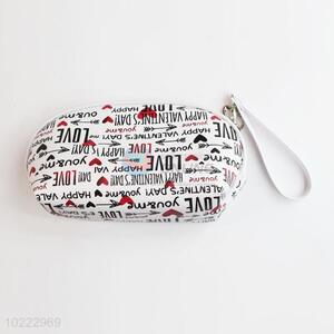 Popular printed zipper cosmetic bag