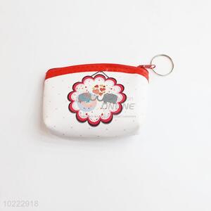 Wallet purse coin pouch with zip closure