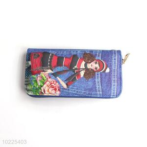 Fashion Ladies Coin Purse Wallet With Zipper