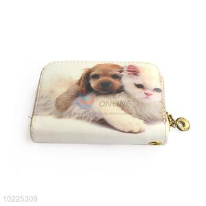 Popular Pet Pattern Ladies Wallet Long Purse