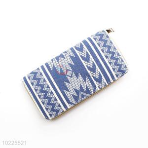 Interesting Canvas Purse&Wallet with Polyester Zipper for Sale