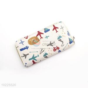 Promotional Wholesale Canvas Purse&Wallet with Polyester Zipper for Sale