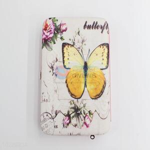 Exquisite Butterfly Pattern Mini Purse Card Bag Phone Bag with Loose-leaf and Sucker