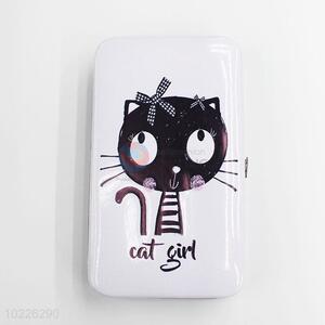 Vintage Style Cartoon Cat Pattern Mini Purse Phone Bag Card Bag