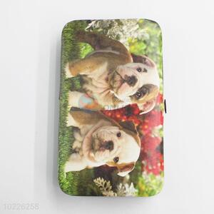 Normal Cute Dog Printed Card Bag Phone Bag Wallet