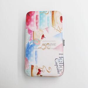 Hot Sale Colorful Printed Card Bag Phone Bag Mini Wallet with Loose-leaf and Sucker