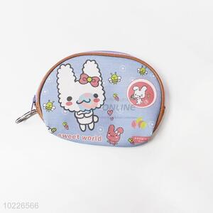 Kids Zipper PVC Leather Coin Purse