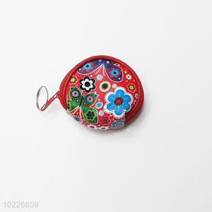 Latest Design Ladies Mini Floral Zipper Coin Purse