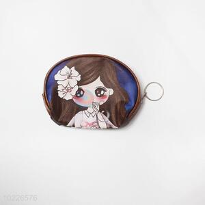 Lovely girl small zipper wallet coin purse