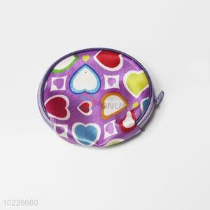 Heart printed coin holder coin purses for wholesale