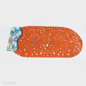 Special Design Orange Hollow Bath Mat Carpet