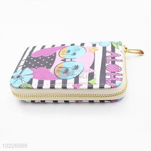 Owls Printed Women Wallet Long Purse from China