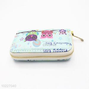 Super Quality Beautiful Owls Printed Wallet PVC Purse