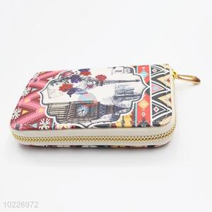 Factory Direct PVC Wallet Long Clutch with Zipper