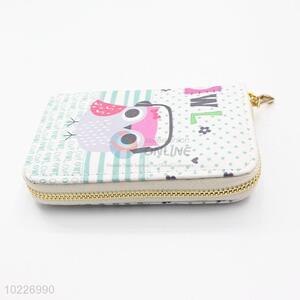 Wholesale Women Wallet Owls Printed Long Purse