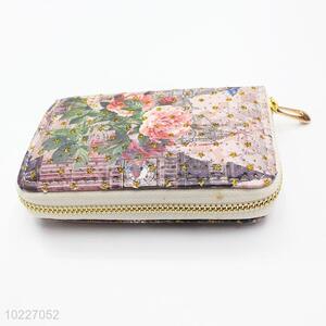 Fashion Style Color Printing Evening Clutch Women PVC Purse