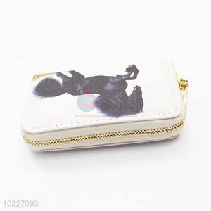 New Arrival Card Holder PVC Wallet Purse Bag with Horse Pattern