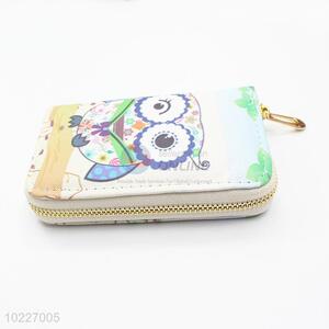 Cheap Price Ladies PVC Clutch Purses with Owl Patern