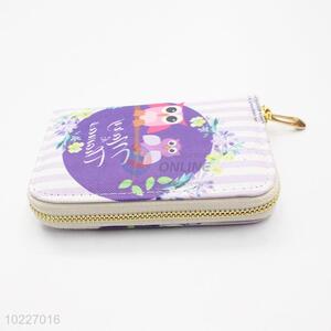 Best Selling Long Clutch Purse with Owl Pattern