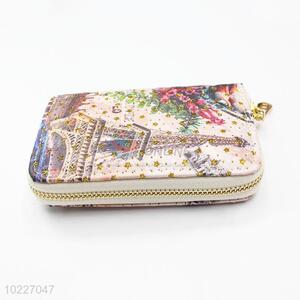 Hot Sale Multifunctional Wallet Clutch Bag with Custom Pattern